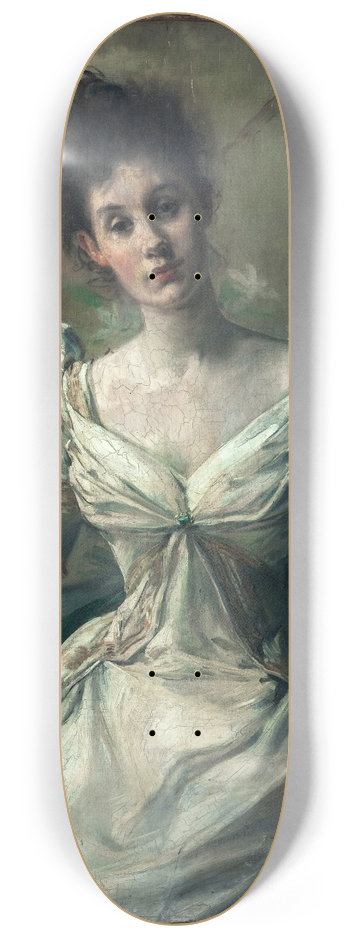 Jacques-mile Blanche - Portrait de Madame Abel Hermant 8.25 inch art skate deck