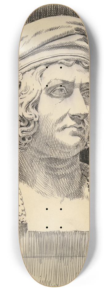 Jacques Reich - Christopher Columbus 8.25 inch art skate deck