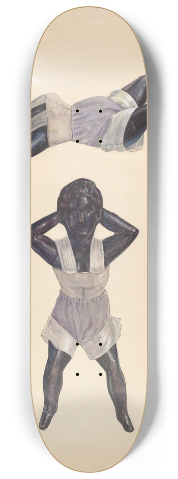 George File - Bootjack 8.25 inch art skate deck