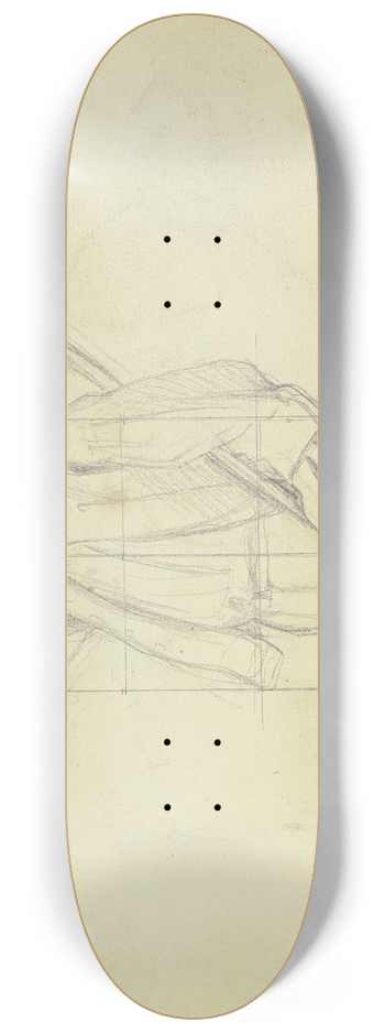Jakob Becker - Farmboy with hat 8.25 inch art skate deck