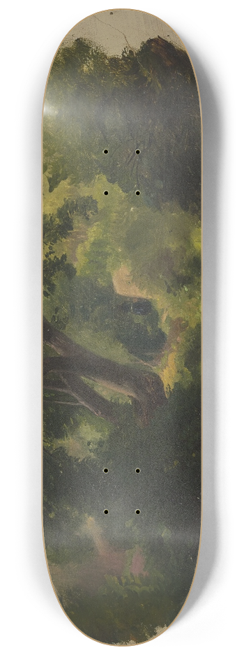 Jakob Becker - Forest path 8.25 inch art skate deck