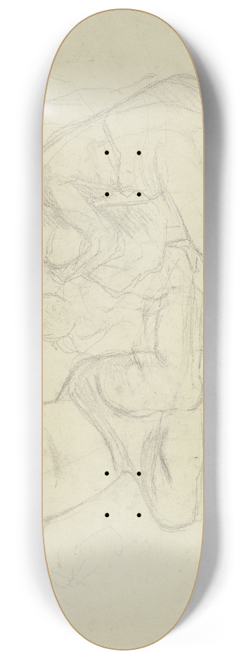 Jakob Becker - Grape picker (female) 8.25 inch art skate deck