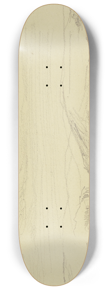 Jakob Becker - Mountain landscape 8.25 inch art skate deck
