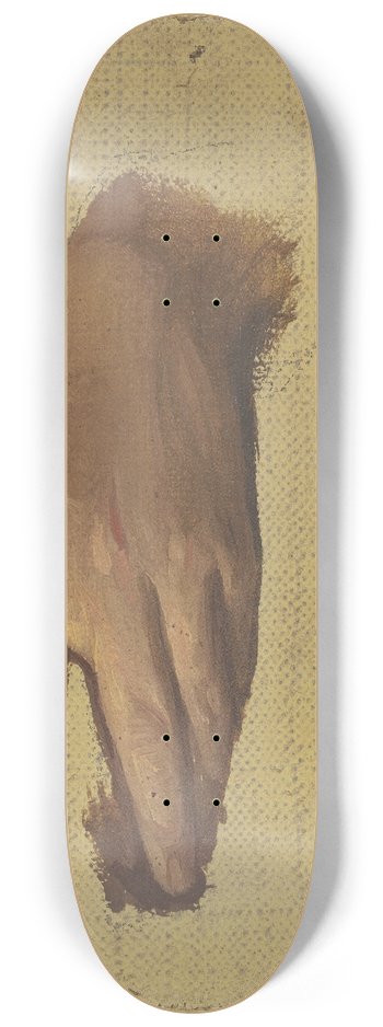 Jakob Becker - Study of a hand 8.25 inch art skate deck