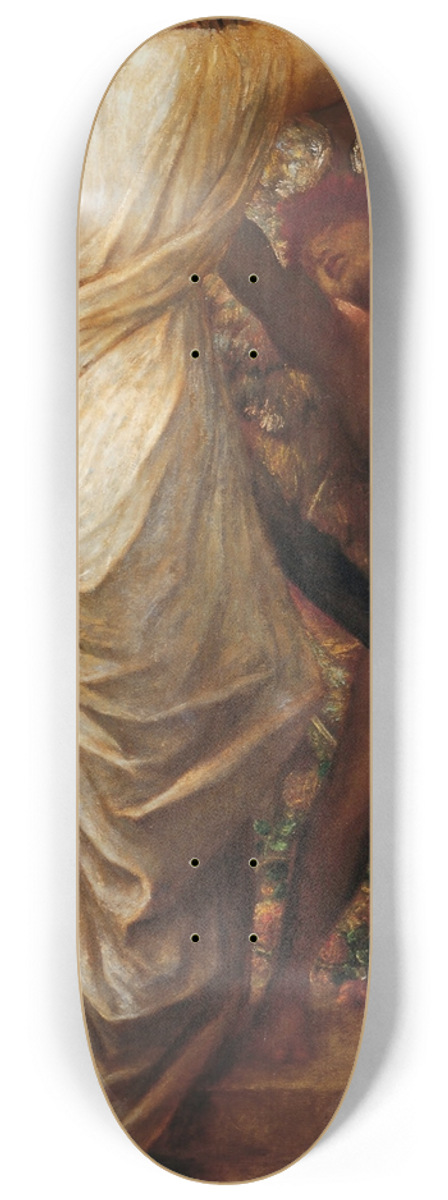 George Frederic Watts - Love and Death 8.25 inch art skate deck