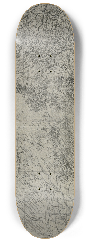 Jakob Maurer - Forest section 2 8.25 inch art skate deck