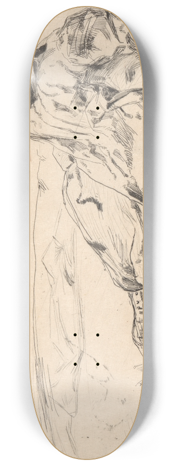 James Abbott McNeill Whistler - Bibi Valentin 8.25 inch art skate deck