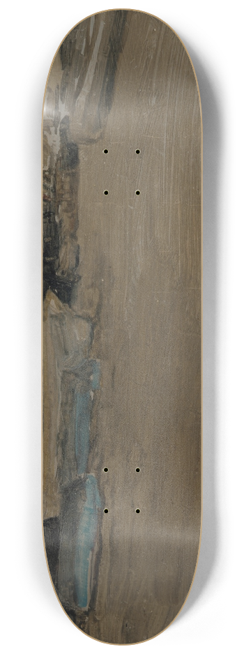James Abbott McNeill Whistler - Low Tide 8.25 inch art skate deck