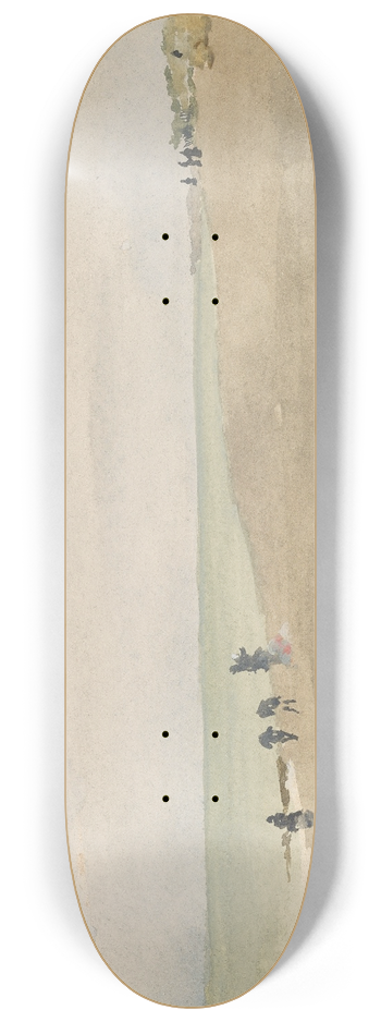 James Abbott McNeill Whistler - Opal Beach 8.25 inch art skate deck
