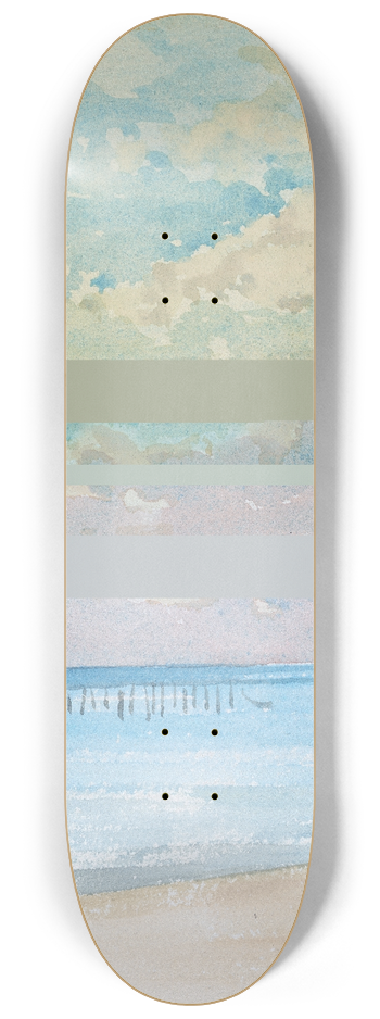 James Abbott McNeill Whistler - SouthendSunset 8.25 inch art skate deck