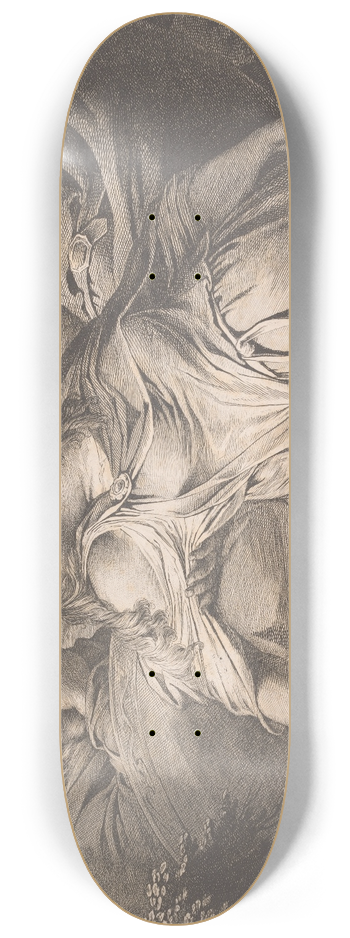 James Barry - King Lear 8.25 inch art skate deck