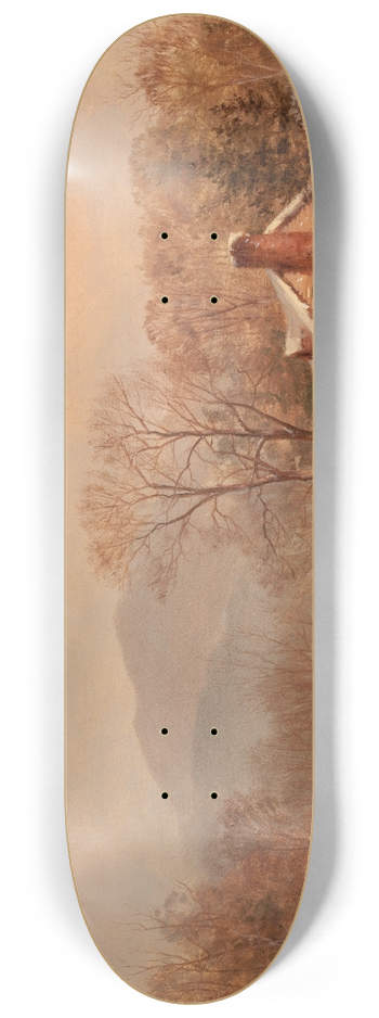 James Brade Sword - A Winters Afternoon 8.25 inch art skate deck