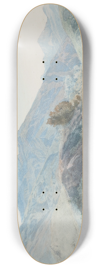 James Crowe Richmond - Mountains and rocks, Wanaka 8.25 inch art skate deck