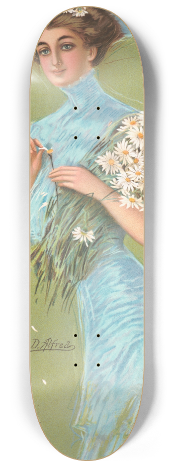James D. Alfred - In daisy time 8.25 inch art skate deck