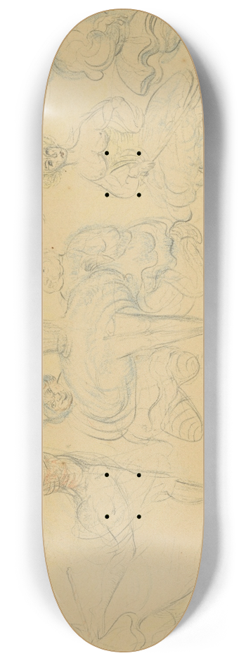 James Ensor - Ballet 8.25 inch art skate deck