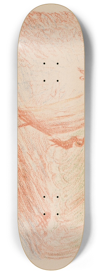James Ensor - Christ Calms the Storm 8.25 inch art skate deck