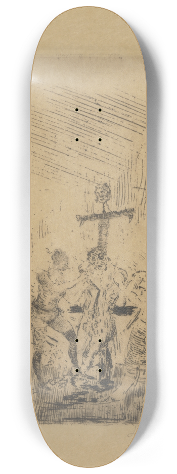 James Ensor - De gevilde 8.25 inch art skate deck