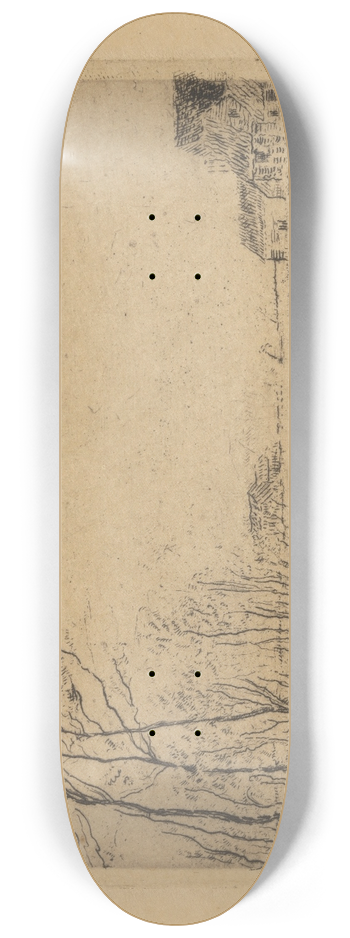 James Ensor - De zoom van het bosje te Oostende 8.25 inch art skate deck