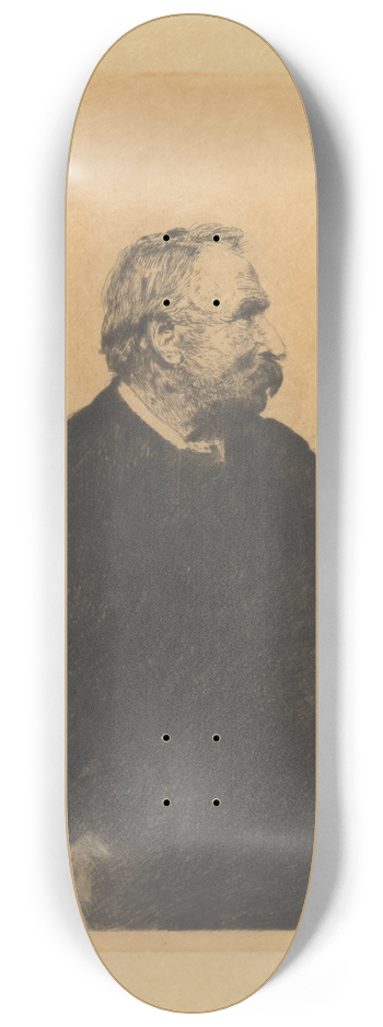 James Ensor - Ernest Rousseau 8.25 inch art skate deck