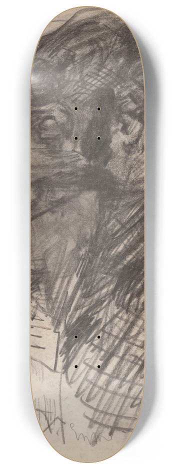 James Ensor - Heads 8.25 inch art skate deck