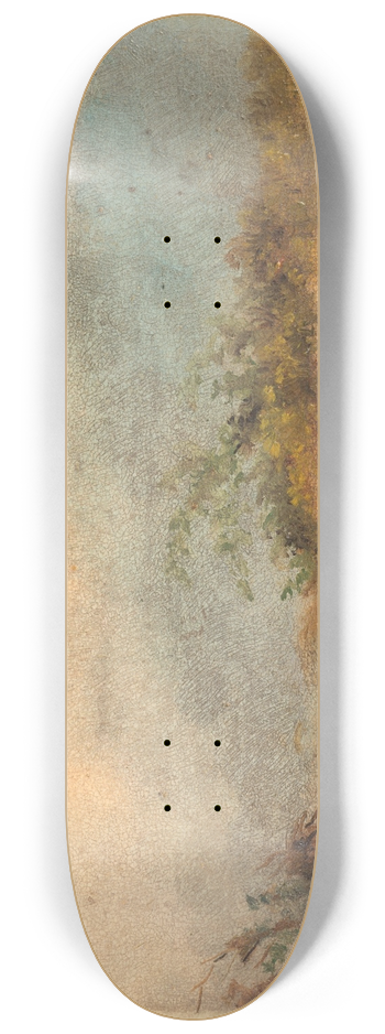 James Ensor - Landschap met waterval 8.25 inch art skate deck