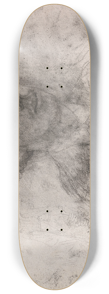 James Ensor - Self Portrait 8.25 inch art skate deck