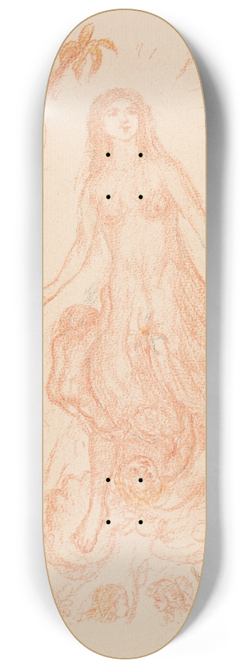James Ensor - The Assumption of Mary 8.25 inch art skate deck