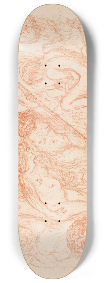 James Ensor - The Massacre of the Innocents 8.25 inch art skate deck