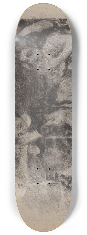 James Ensor - The Master Painter 8.25 inch art skate deck