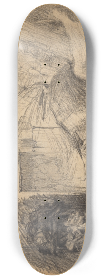 James Ensor - Vaas en voeten 8.25 inch art skate deck