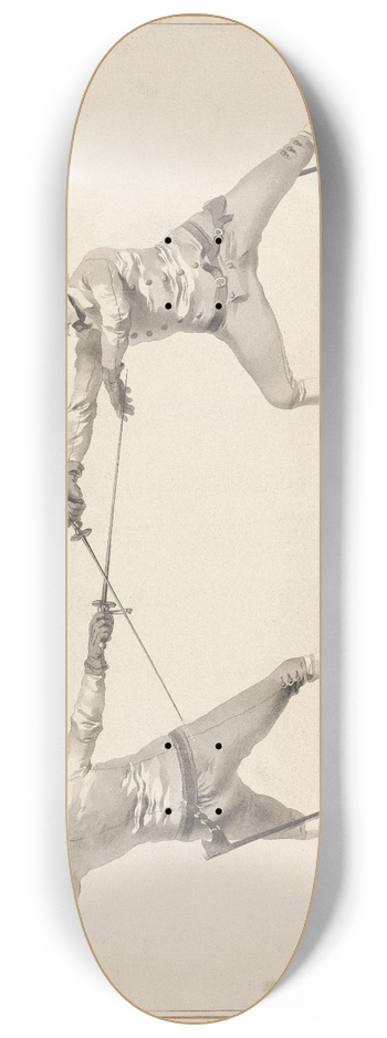 James Gwin - De la Parade du Cav sur le Coup de Flanconnade 8.25 inch art skate deck