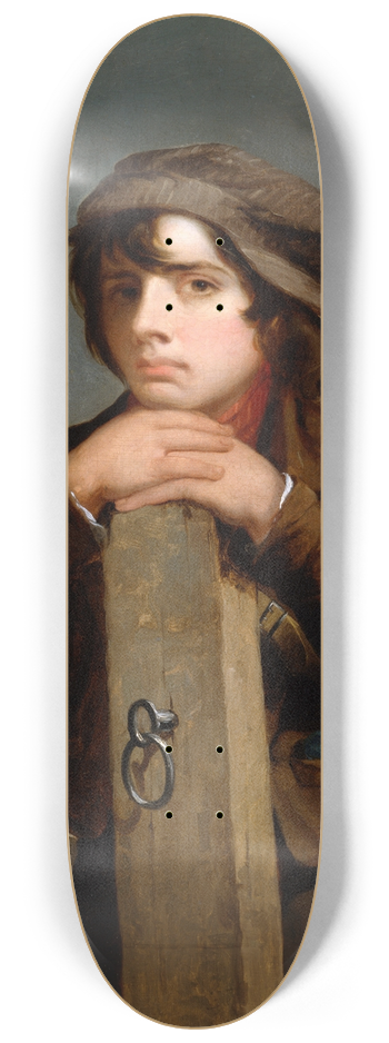 James Henry Beard - The Young Itinerant 8.25 inch art skate deck