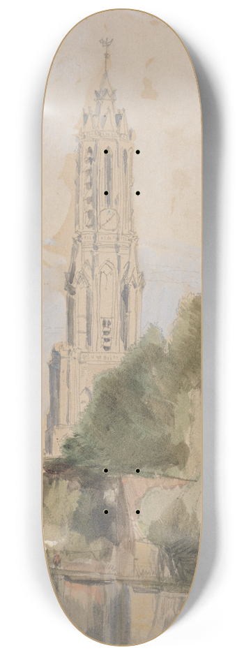James Holland - Delft 8.25 inch art skate deck