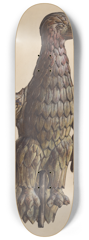 James McLellan - Finial Eagle 8.25 inch art skate deck