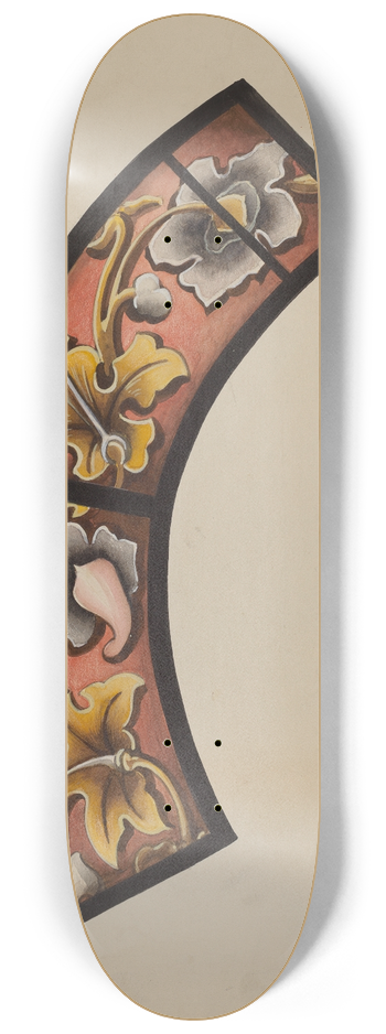 James McLellan - Painted Glass 8.25 inch art skate deck