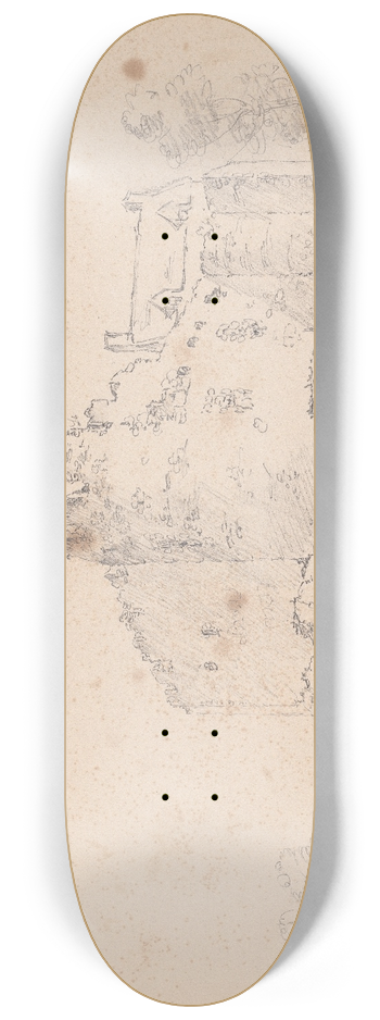 James Moore - Dunstaffnage Castle, Scotland 8.25 inch art skate deck