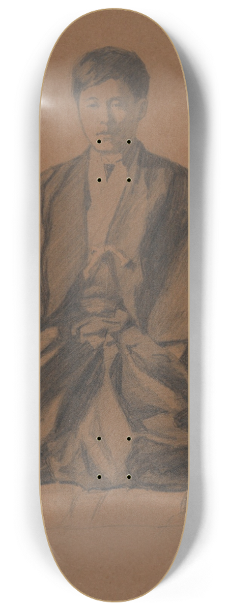 George H. Langzettel - KatsumiMiyuke 8.25 inch art skate deck