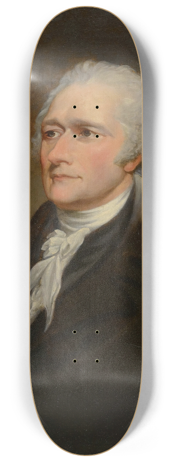 George Howorth - Alexander Hamilton 8.25 inch art skate deck