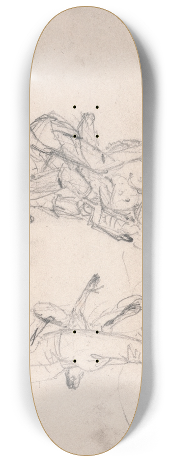 James Ward - Sheep-shearing 8.25 inch art skate deck