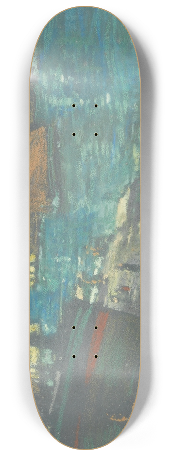 James Watterston Herald - On the beach, Arbroath 8.25 inch art skate deck