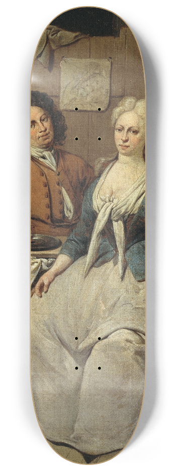 Jan Baptist Lambrechts - Private Meal 8.25 inch art skate deck