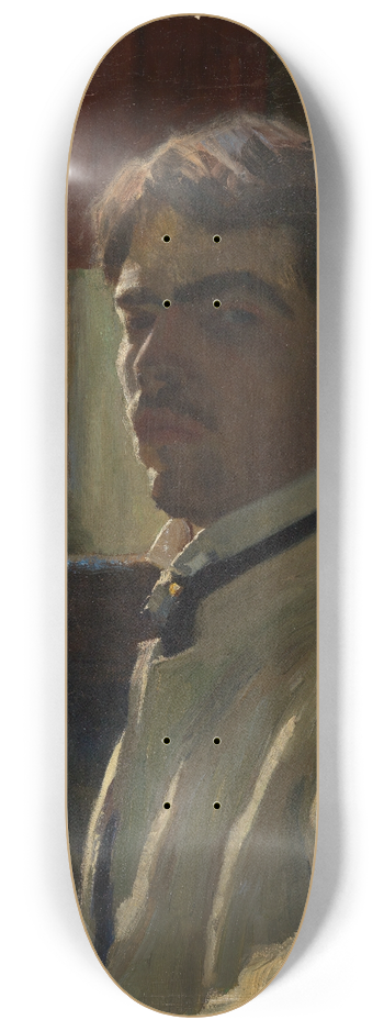 Alexander Kanoldt - Self-portrait 8.25 inch art skate deck