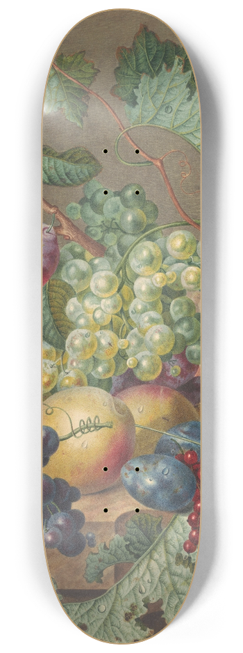 Jan de Bruyn - Stilleven met vruchten 8.25 inch art skate deck