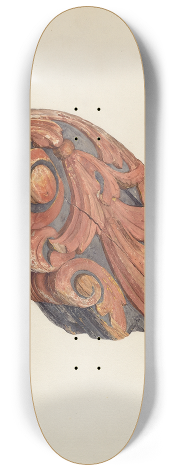 Jane Iverson - Billethead from Myrtie B. Crowley 8.25 inch art skate deck