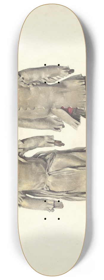 Jane Iverson - Cree Indian Dolls 8.25 inch art skate deck