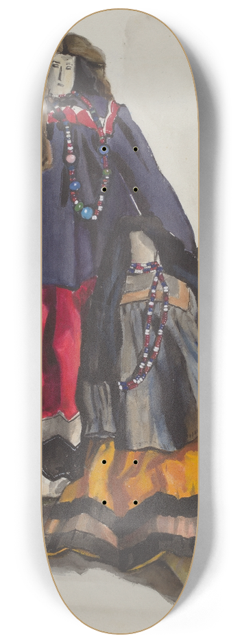Jane Iverson - Dolls (Apache Women) 8.25 inch art skate deck