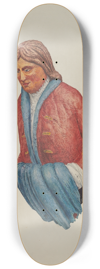 Jane Iverson - Figurehead 8.25 inch art skate deck