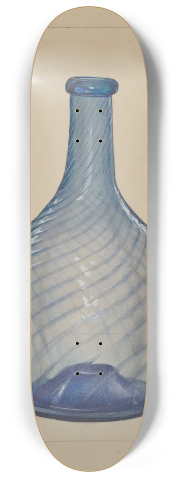 Janet Riza - Bottle 8.25 inch art skate deck