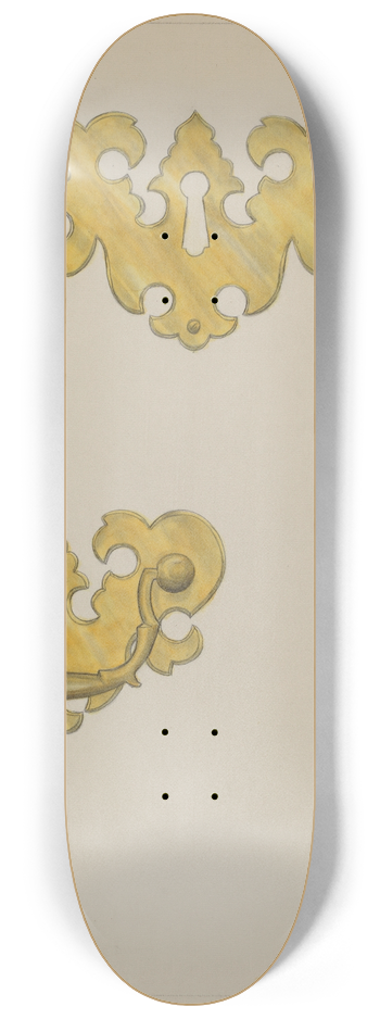 Janet Riza - Drawer Pull 8.25 inch art skate deck