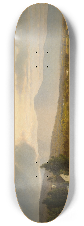 George Inness - Catskill Mountains 8.25 inch art skate deck